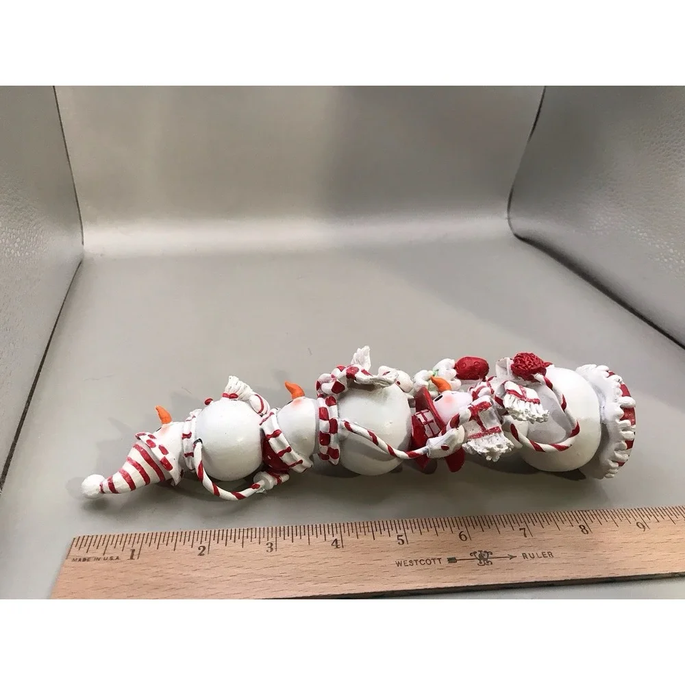 Snowman Totem‎ Bendable Arms Resin 10